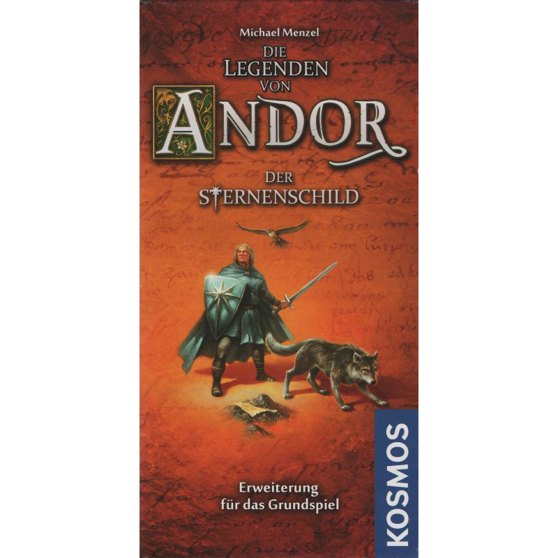 Die Legenden von Andor - Der Sternenschild Cover des Brettspiels 'Die Legenden von Andor - Der Sternenschild'
